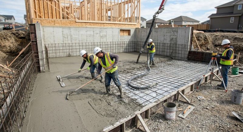Basement Concrete Installation in Hahira, GA
