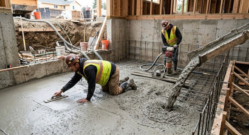 Basement Concrete Installation in Lakeland, GA