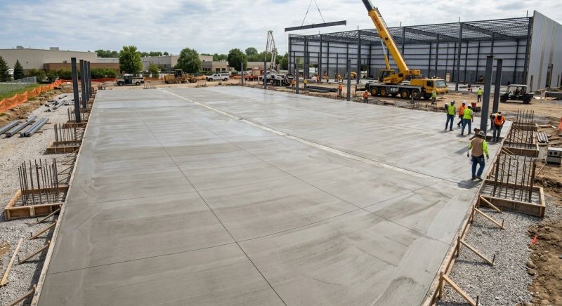 Commercial Slab Construction in Quitman, GA