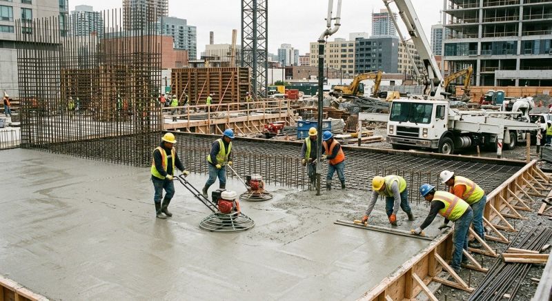 Commercial Slab Installation in Adel, GA