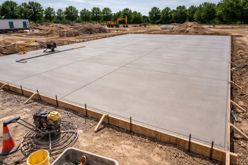 Commercial Slab Installation in Quitman, GA