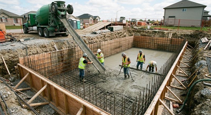 Concrete Basement Pouring in Valdosta, GA