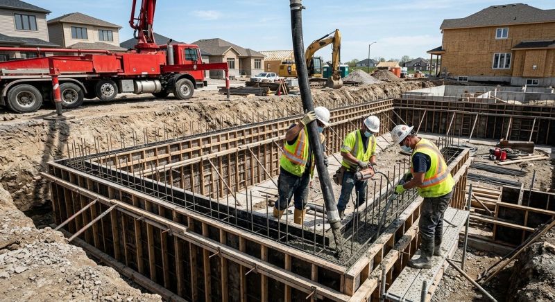 Concrete Basement Pouring in Valdosta, GA
