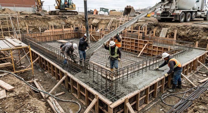Concrete Basement Pouring in Valdosta, GA