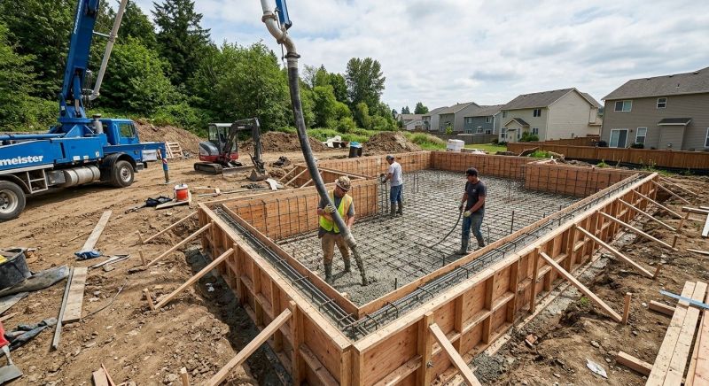 Concrete Foundation Installation in Adel, GA