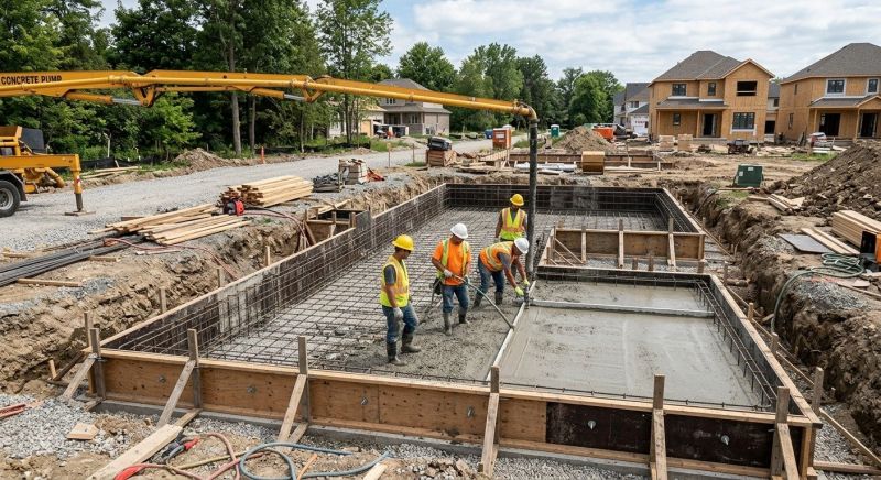 Concrete Foundation Installation in Quitman, GA