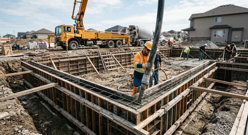 Concrete Foundation Pouring in Valdosta, GA
