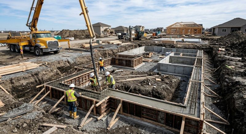 Foundation Construction in Lowndes County, GA