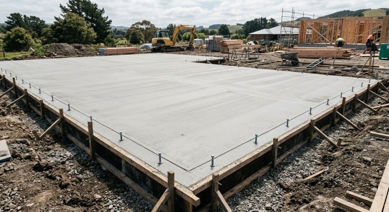 Foundation Slab Construction in Valdosta, GA