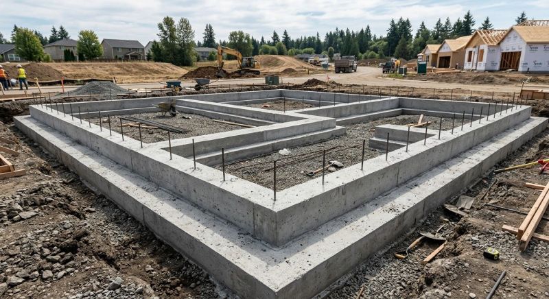 House Footing Construction in Valdosta, GA
